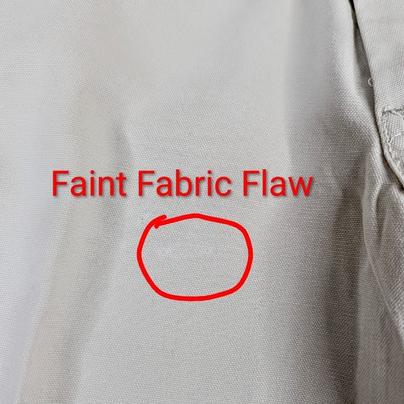 Buck Mason Womens Pants Size 29 Beige 100% Cotton Chinos Wide Leg High Rise - Picture 8 of 12